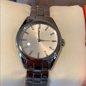 NWT Kate Spade Silver-tone watch.